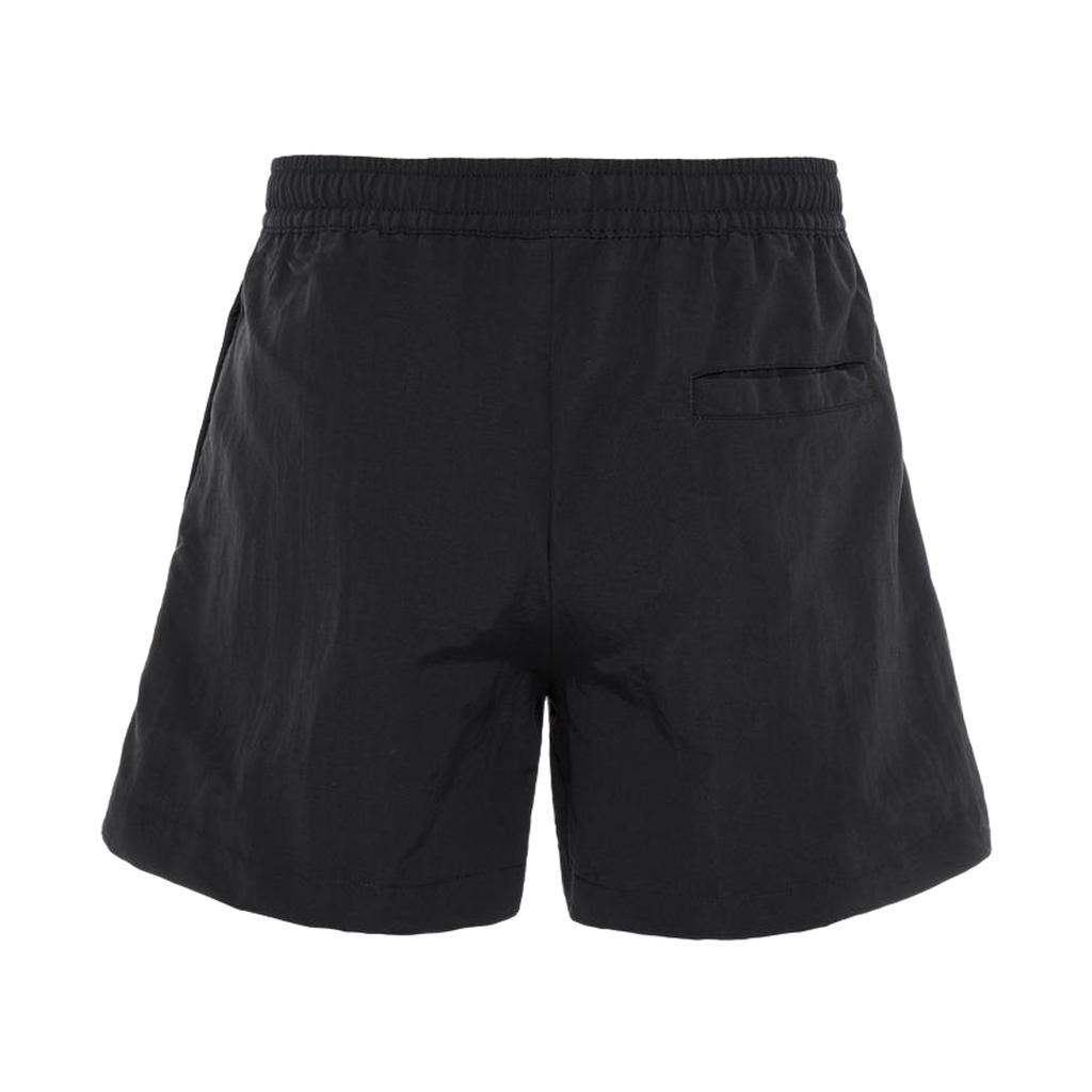 Nike Sportswear Woven Mid-Rise Shorts Women Bottoms Black FV6623-010