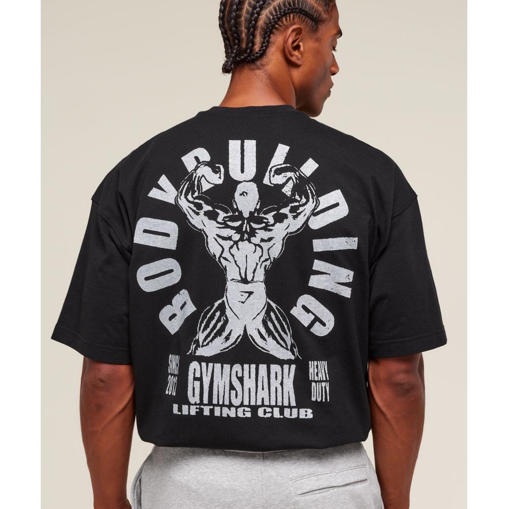 Gymshark LifTing Club Flex T shirT Black A2b8m Bb2j