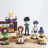 6PCS My Hero Academia Anime Figure Deku Midoriya Izuku Bakugou Katsuki Dabi All Might Boku Action no Poseable Articulated Scale Detailed Movable