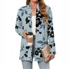 Women's Fashion Casual Long Sleeve Cardigan Thin Loose Cardigan Jacket With Pockets