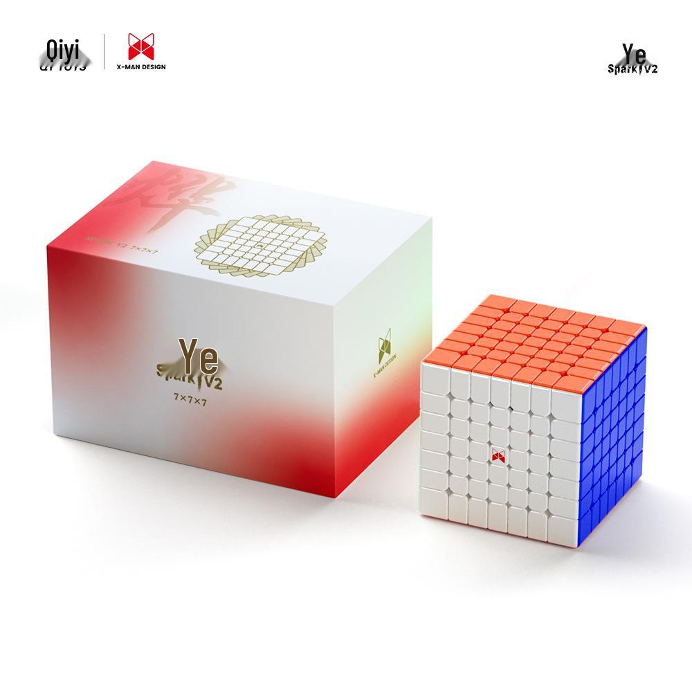 QiYi XMD Ye 7-Layer Magnetic Rubik s Cube: Professional Competition-Level Axis Magnetic Toy.