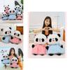 Adorable Large Panda Plush Toy With Chinese Style Hanfu Design For Birthday Gifts And Cuddling Comfort