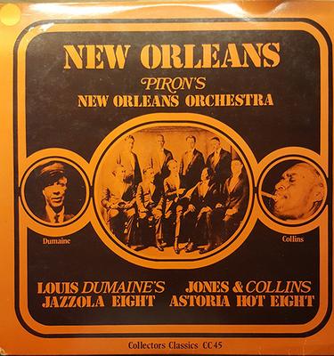 Disco LP PIRON'S NEW ORLEANS ORCHESTRA, LOUI - New Orleans CC45 Colecionador Cla Dinamarca Jazz Usado