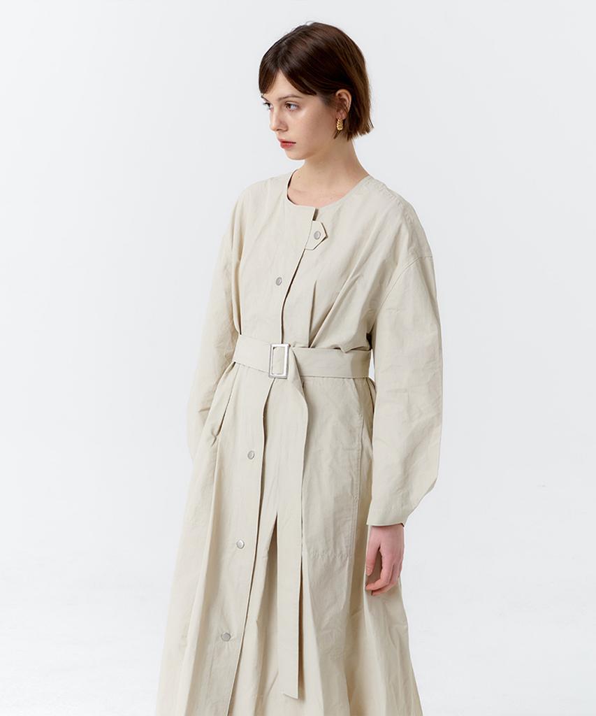 Eilubeu Trench Dress Aardop102A