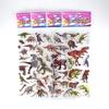 8 Sheets/Set 3D Dinosaur Stickers DIY Bubble Sticker for Kids Scrapbook Decoration Toys Children Boy Birthday Gift