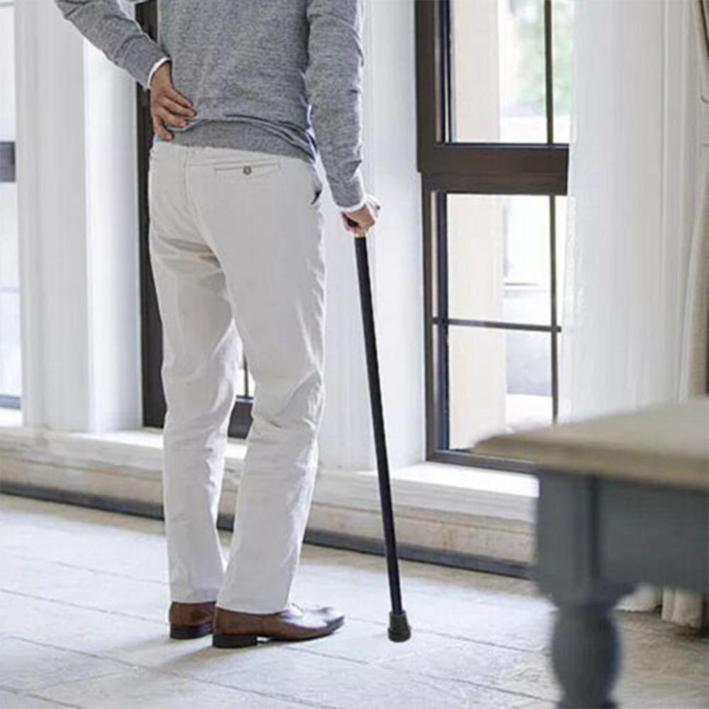 4pcs Non-Slip Walking Stick Ferrule Durable Trekking Pole Tip Cane Crutch Bottom Pads  Climbing