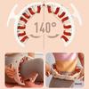 Ring Leg Massager Massage Roller Detachable Handles for Full Body Neck Shoulder Abdominal Muscle Slimming Relaxation