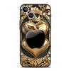 Happy Black Apple Phone Case Cover for iPhone 17 16 15 14 13 12 Pro Max 11 Pro Max 17 AIR Plus Shockproof Soft TPU Shell Fundas