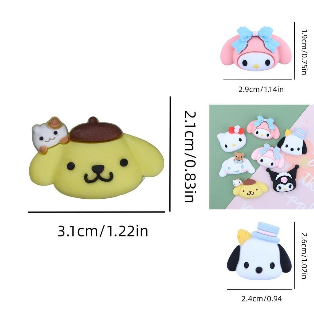 Cartoon Resin Accessories Diy Phone Case Stickers Cup Stickers Shoe Buckles Hair Clips Hair Ties Decoration Sc005021