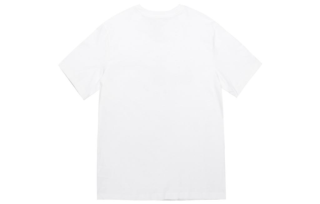 Nike T Shirts Men's White Crew Neck Moderate Straight Fit CZ3579-100