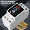 ZS-6035VAKW Digital Energy Meter Din Rail Electricity Usage Monitor AC30-400V Voltmeter Ammeter Watt Kwh Frequency Power Meter