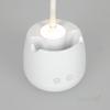5W Rechargeable White LED Desk Lamp with 360° Adjustment and Space for a Phone