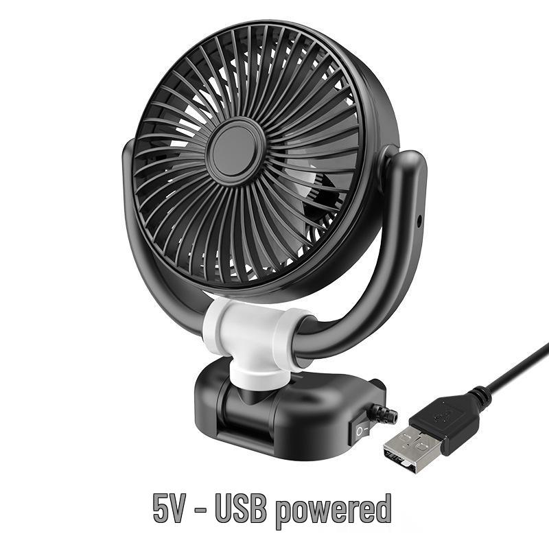 Da Fu Dual-Head USB Fan for Car: Powerful 12V Cooling Solution