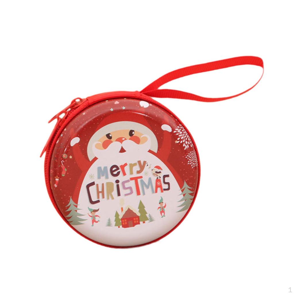 Christmas Purse ,Mini Wallet Cartoon ,Fashionable Compact Change Pouch Small Jewelry Trinkets