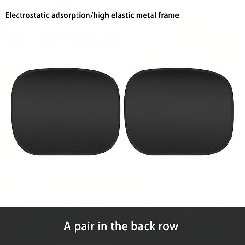 

Электростатические шторки на боковые окна автомобиля Складная шторка от солнца на окно автомобиля 4-слойный солнцезащитный чехол УФ-защита Солнцезащитный экран