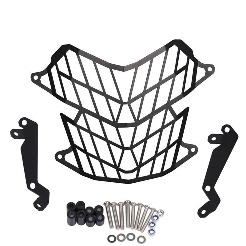 For Tenere 700 T7 T700 XTZ700 XTZ690 2019-2025 Headlight Guard Grille Cover Kit Head Lamp Protection