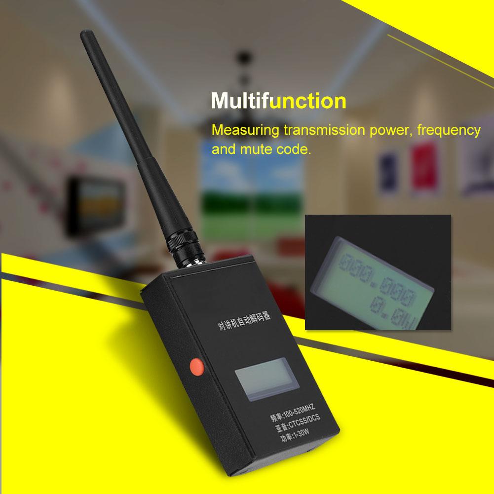 

Частотомір CTCSSDCS декодер для 2-смугового радіо US Plug