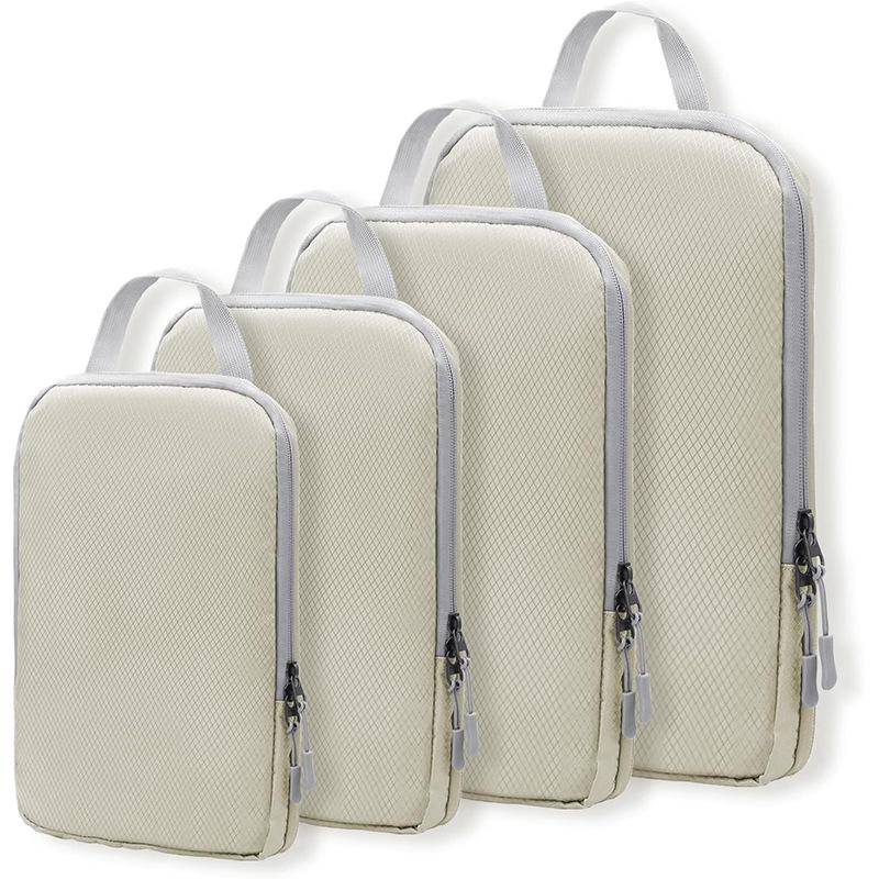 Compressible Travel Storage Bag Set: Large Capacity Suitcase Organizers & Digital Accessories