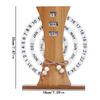 Desk Date Display Rotating Perpetual Calendar Decorative Manual Rotating Calendar Reusable Daily Desktop Calendar Perpetual