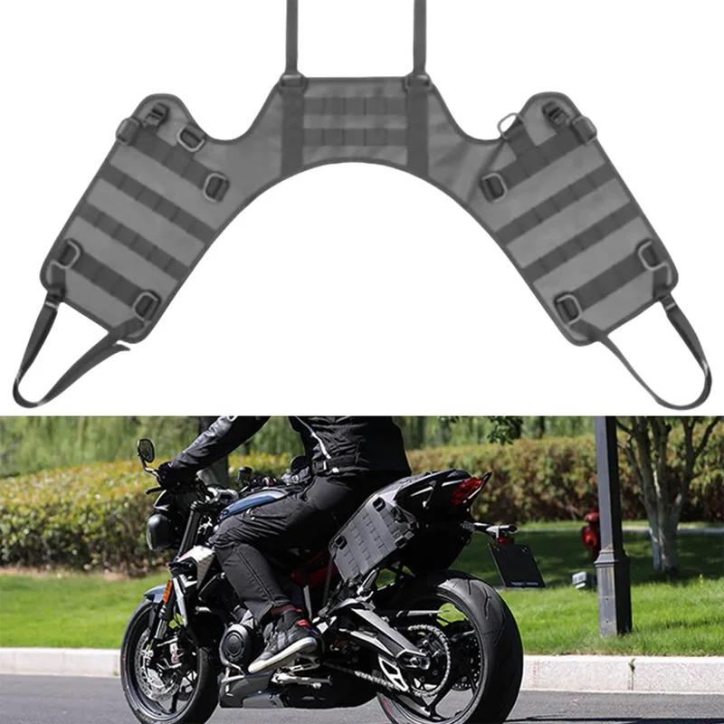 Motorcycle Tail Bag Rack Saddle Bag Base Back Seat Install Pad for Motorcycle Seat Bag Motocross Accessories