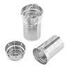 304 Stainless Steel Tea Strainer with Glass Thermos Cup and Separator