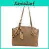 Retro Style Streetwear Tote Bag With Durable Pu Material For Office And Casual Outings