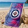 Jets Hockey Team Beach Towel, Super Soft Microfiber, Perfect Gift for Her/Him, Birthday, for Pool, Beach, Travel, Decor Beach Party
