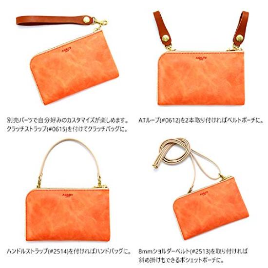 AGILITY affa Wallet with Passport Smartphone Pochette "Voyage" L-shaped Zipper, Case, Case,