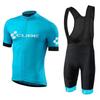 Men Women Cycling Jersey Short Sleeve Breathable Quick Dry Bike Riding Shirt Road Club Team Wear