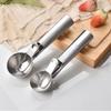 3pcs Stainless Steel Ice Cream Ball Digger Press-type Design Fruit Ball Spoon  Avocado