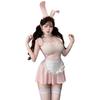Sexy lingerie pure lust lace perspective maid uniform passion free hot bunny suit