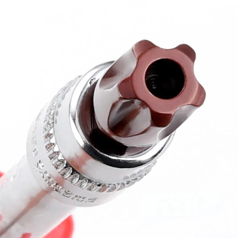 9pcs/set T10T50 Pentalobe Screwdriver Bit Set 1/4 3/8 Inch Drive