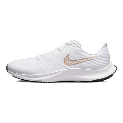 Air Zoom Rival Fly 3 Weiß Metallic-Gold Unisex Sneaker Schwarz CT2405-100