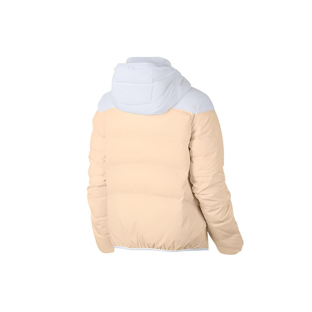 Nike Sportswear Windrunner Down Fill Reversible Warm Hooded Jacket Women Jackets Beige 939439-100