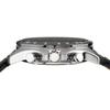 Seiko Watch SBTR021 Quartz Chronograph Watch Horizontal Black Men's (Three Lines)