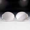 Used KREMENTZ Cufflinks Cufflinks Silver X Blue