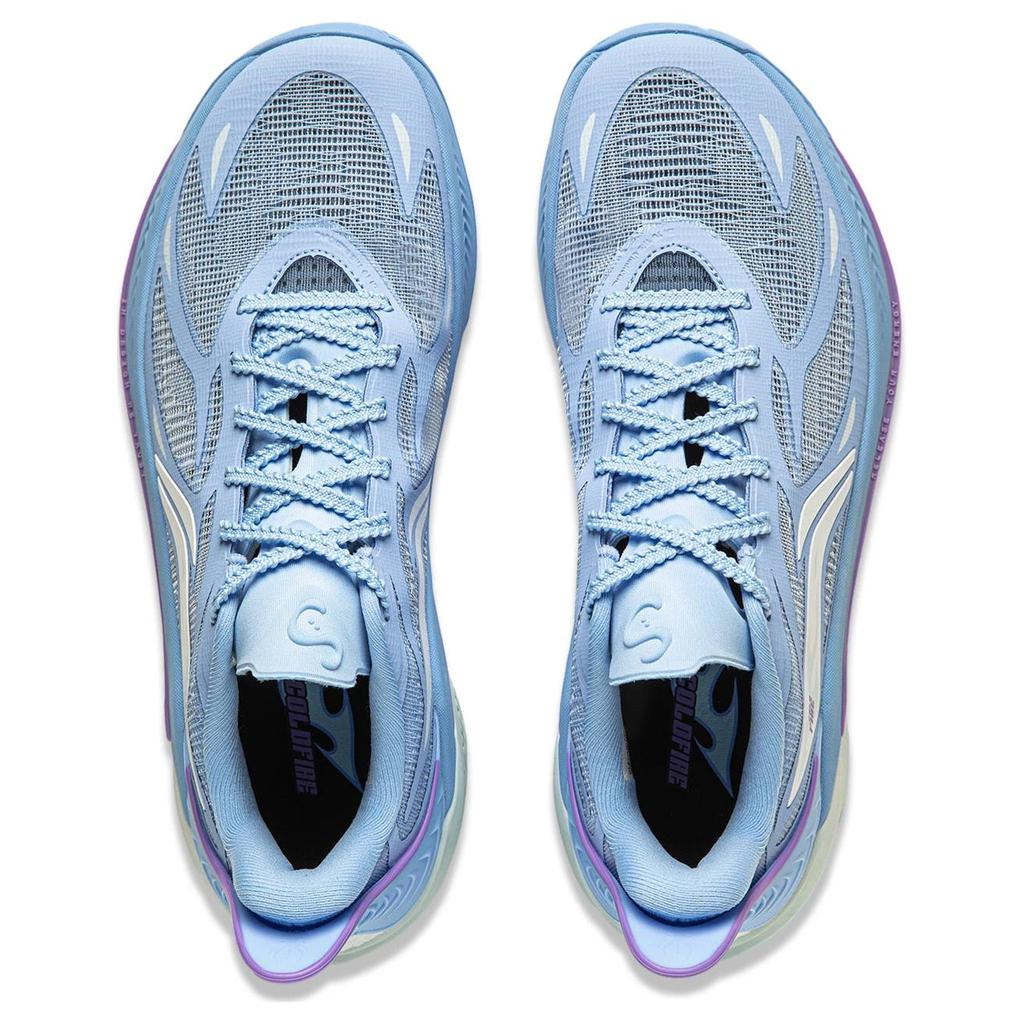 Li Ning Sonic 12 Lightweight Rebound Stability Support Shock Absorption Wear-Resistant Breathable Non-Slip Low-Top Basketball Shoes ABAU019-3