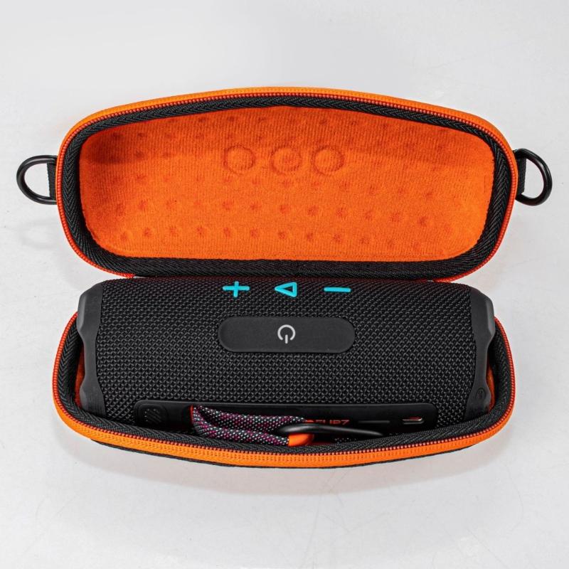 Přenosný EVA kryt pro Bluetooth reproduktory Flip 7 s dvojitými zipy, přístup, venkovní dobrodružství, přepravní taška