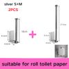 1-3pcs Kitchen Toilet Paper Holder Tissue Holder Hanging Bathroom Toilet Paper Holders Roll Paper Holder Towel Rack Storage Rack