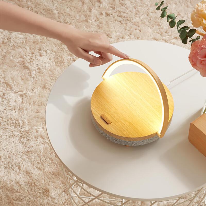 Multi-functional LED Desk Lamp with Wireless Charger and Bluetooth Speaker