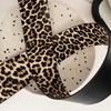 Youth Fashion Belt Elegant Leopards Belt Trendy Animal Print Soft Waistband for Lasting Use Fashionable Attires