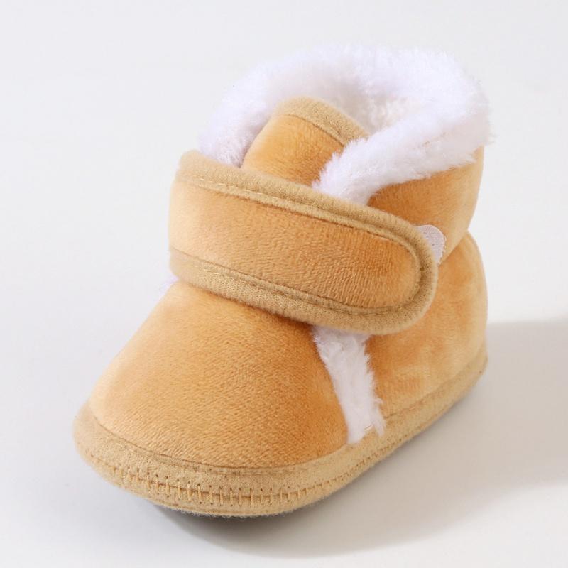 Baby Cotton Shoes Winter Warm Infant Shoes Soft Soled Plush Baby Shoes