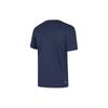 Skechers Letter Print Quick-Dry Breathable Round Neck Short Sleeve T-Shirt Women Tops Navy-Academy-Blue P223W056-02MZ