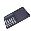 Multifunctional Talking Calculator Rechargeable 12 Digits Large Display Calculator with Notepad Big Sensitive Keys for School Business Work