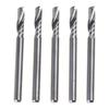 Ball Nose End Mill 5 Pcs Straight Electric Milling Cutters Router Bit Carbide End Spiral Milling Cutter for Woodworking