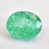 13 Ct Oval Shape Natural Green Emerald Loose Gemstone For Housewarming