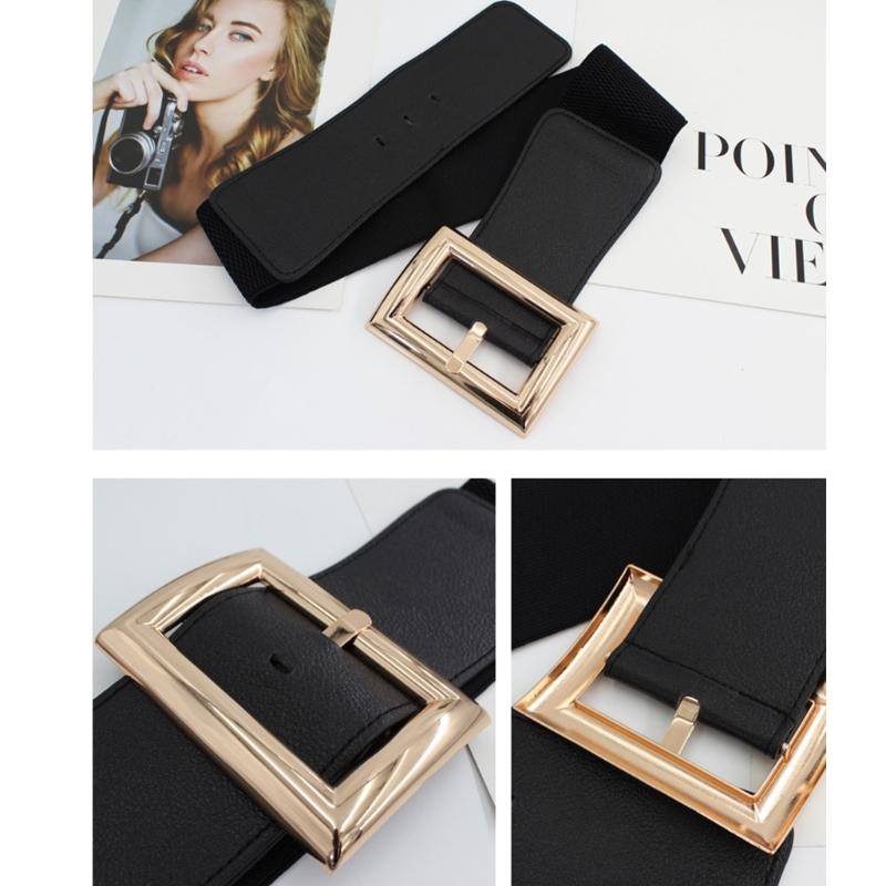 Stretchy Waist Belt Solid Color Woven Stretchy Belt for Wrap Dress Halter Dress Night Club Sexy Belt for Party Dancing