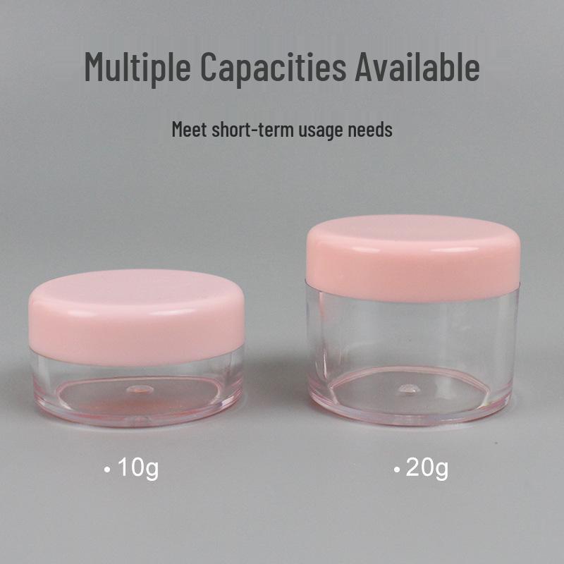 Portable Travel Cosmetic Set: Refillable 20g Foaming Eye Cream Bottle