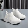 Casual Children Shoes for Boy Breathable Knit Sock Sneakers for Kids Lightweight Comfortable Slip Ons Shoes for Girls