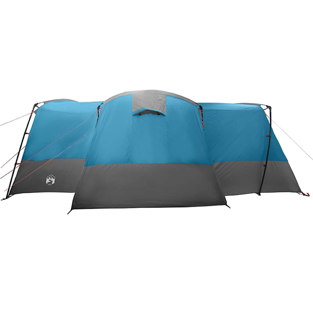 Family Tent for 12 Persons Blue and Gray 760 x 645 x 230 cm
